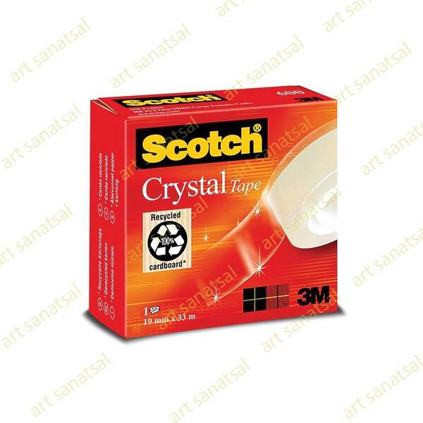 3M Scotch Kristal Bant 19X33 Mm 3M 600-1933