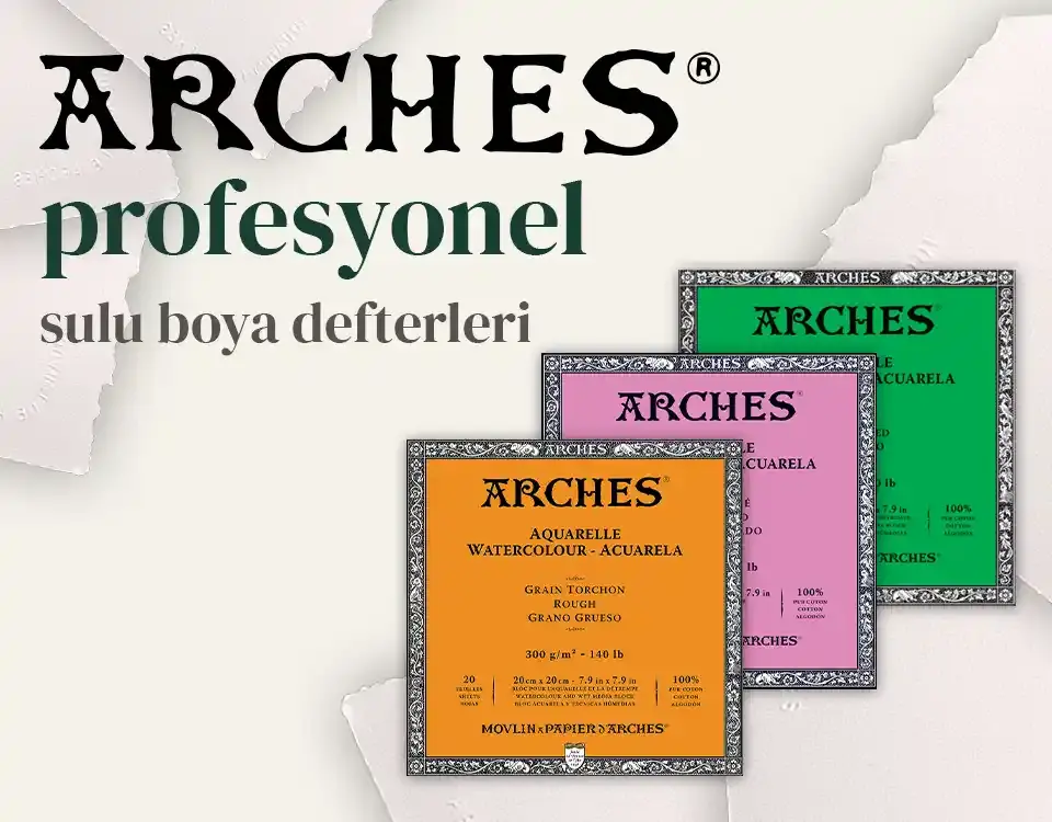 Arches Sulu Boya Defterler