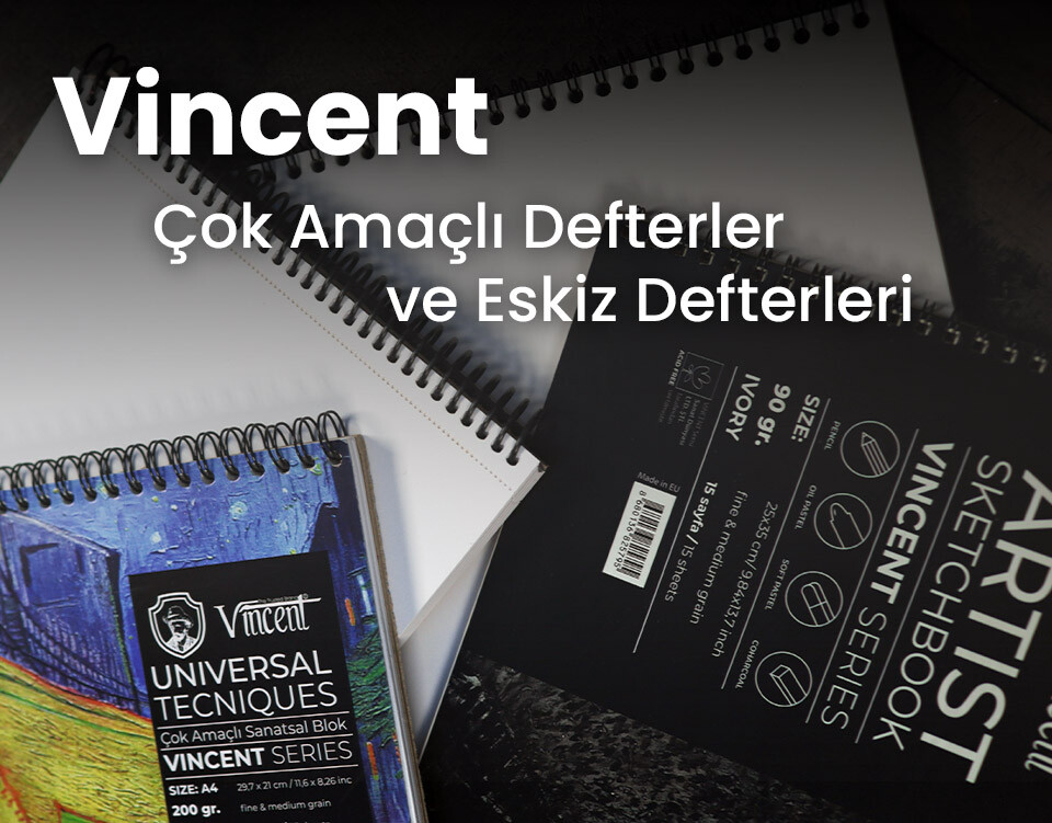 Vincent Eskiz ve Çok Amaçlı Defter