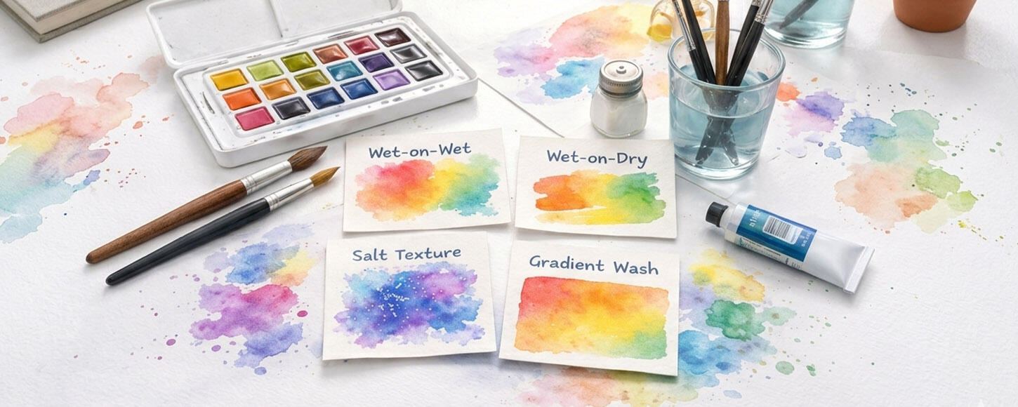 Sulu Boya Teknikleri Nelerdir?