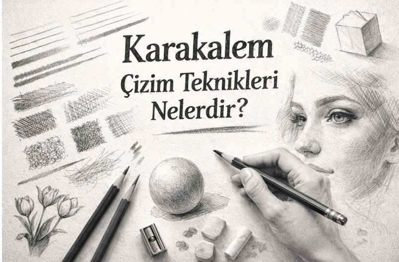 Karakalem Çizim Teknikleri Nelerdir?