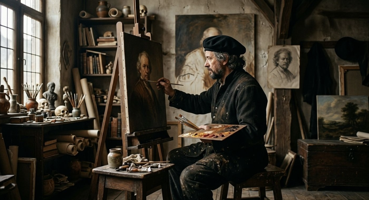 Rembrandt Kimdir? Işık ve Gölgenin Ustası Ressamın Hayatı, Eserleri ve Sanatı