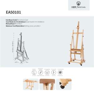 ACACIA/AKASYA EA50101 STUDIO EASEL - 3