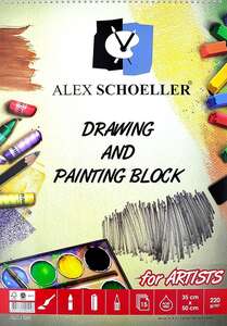 Alex Schoeller - Alex Schoeller Artist Çizim Ve Resim Bloğu Spiralli 35X50