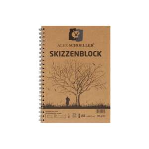 Alex Schoeller Kraft Spiralli A5 Blok 60 Yaprak Alx-1039 - Alex Schoeller
