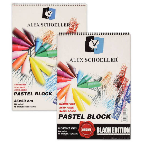 Alex Schoeller Pastel Boya Defterleri - 1
