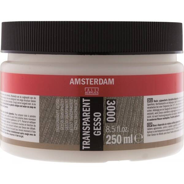 Amsterdam Aac Gesso Transparent 250 Ml