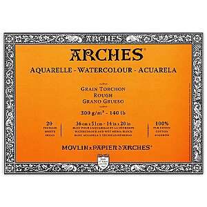 Arches Sulu Boya Defteri 300gr 36X51cm Rough 20 Yaprak - Arches