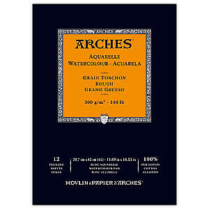 Arches Sulu Boya Defteri 300gr A3 Rough 12 Yaprak - Arches