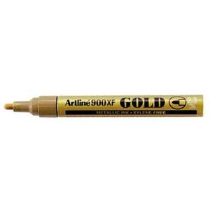 Artline - Artline 900Xf Metalik Markör Altın