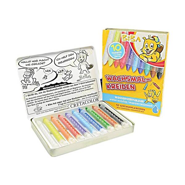 Bıba 371 10 Wax Crayons 10'lu