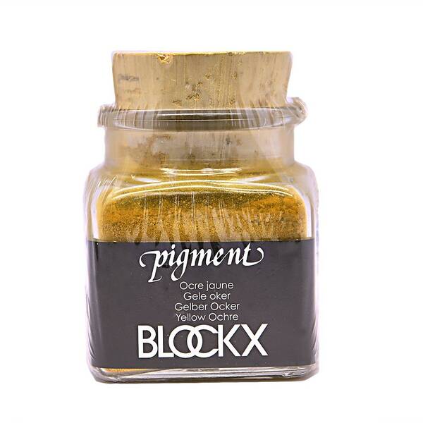 Blockx Pigment Seri 1 50gr Yellow Ochre