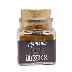 Blockx - Blockx Pigment Seri 1 80gr Brown Ochre Matte
