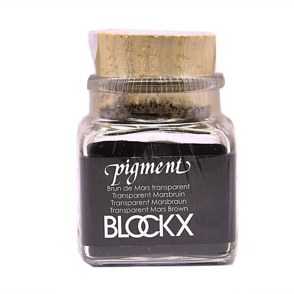 Blockx Pigment Seri 2 70gr Transparent Mars Brown