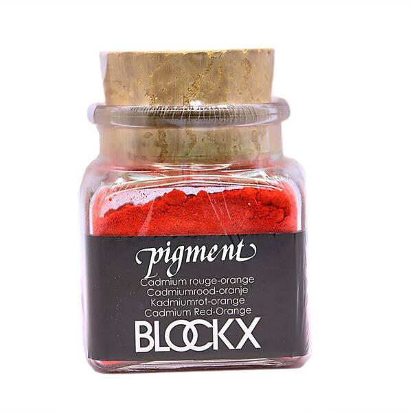 Blockx Pigment Seri 3 60gr Cadmium Red-Orange