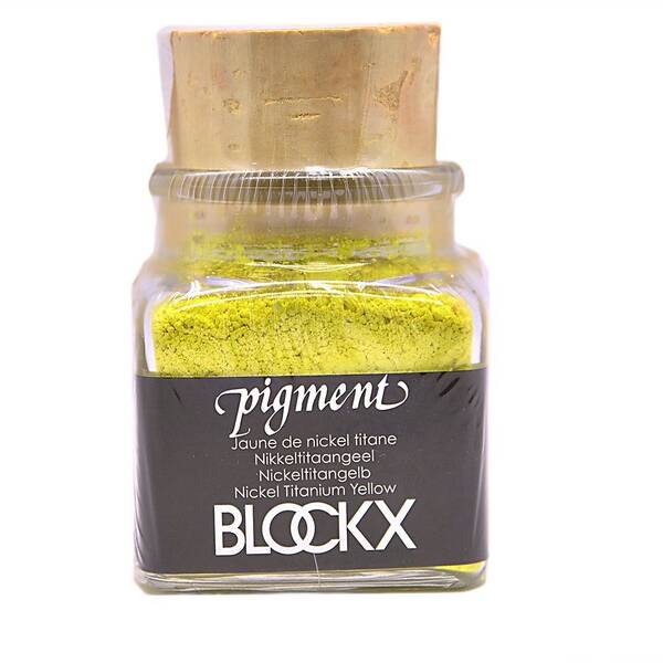 Blockx Pigment Seri 3 80gr Nickel Titanium Yellow