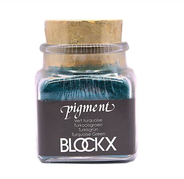 Blockx Pigment Seri 4 30gr Turquoise Green