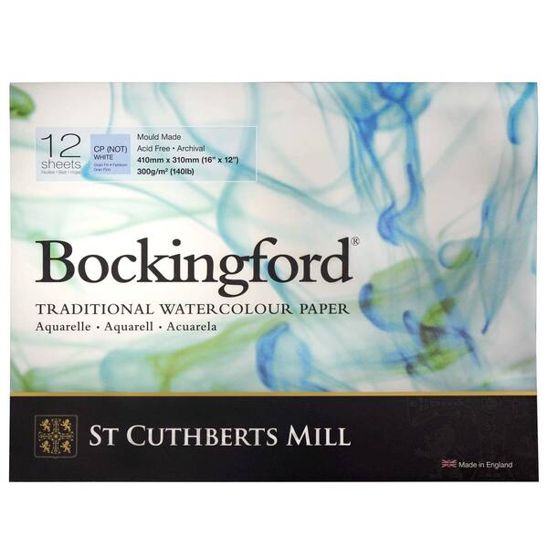 St Cuthberts Mill Bockingford Sulu Boya Defteri 300g/m² 410x310mm (16