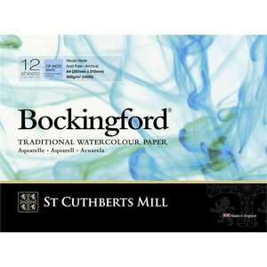 Bockingford Cp Pads White 300 G/M2 A4 - St.Cuthberts