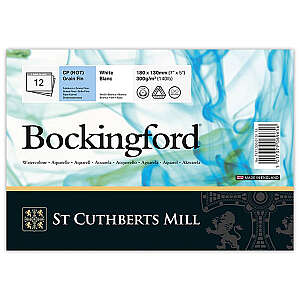 Bockingford Sulu Boya Defteri 300gr 13X18cm CP Fine 12 Yaprak - St Cuthberts Mill