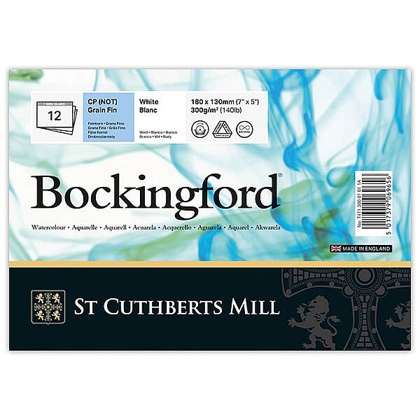 Bockingford Sulu Boya Defteri 300gr 13X18cm CP Fine 12 Yaprak - 1