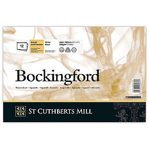 Bockingford Sulu Boya Defteri 300gr 18X26cm Rough 12 Yaprak - St Cuthberts Mill