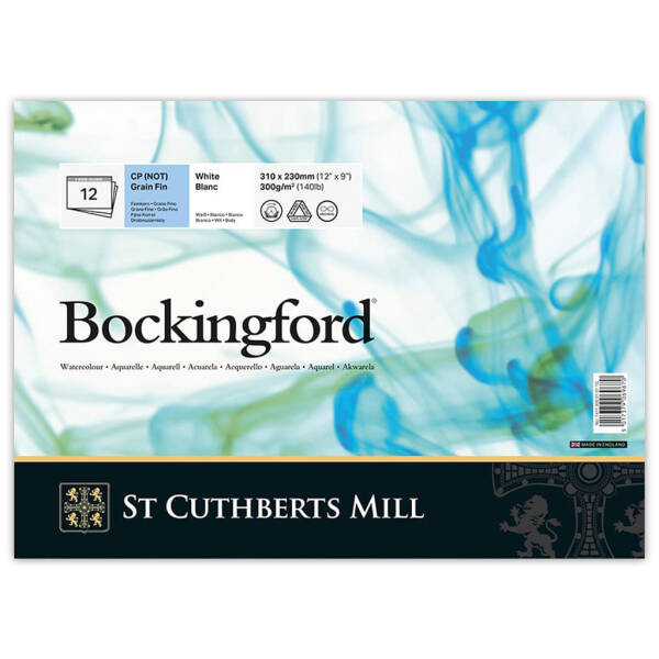 Bockingford Sulu Boya Defteri 300gr 23X31cm CP Fine 12 Yaprak - 1