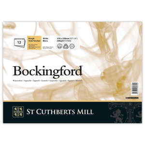 Bockingford Sulu Boya Defteri 300gr 23X31cm Rough 12 Yaprak - St Cuthberts Mill