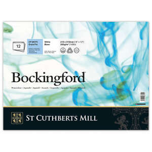 Bockingford Sulu Boya Defteri 300gr 31X41cm CP Fine 12 Yaprak - St Cuthberts Mill