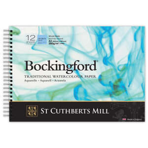 Bockingford Sulu Boya Defteri 300gr A3 CP Fine 12 Yaprak Spiralli - St Cuthberts Mill