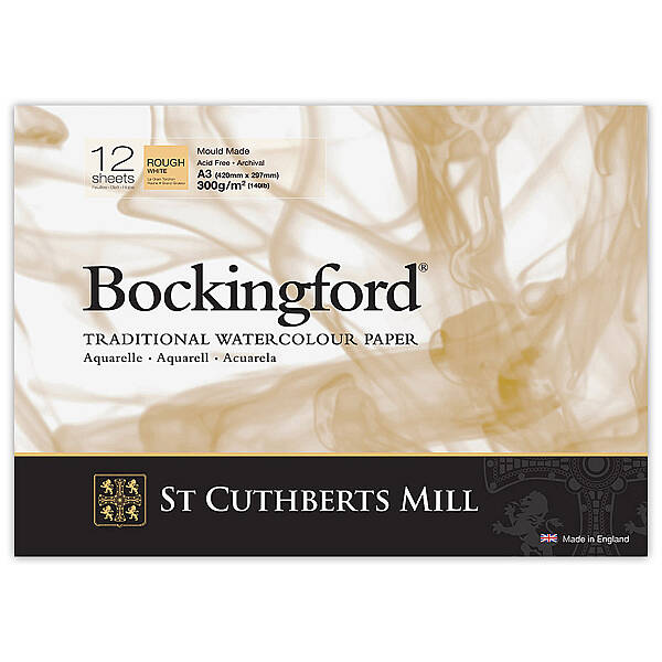 Bockingford Sulu Boya Defteri 300gr A3 Rough 12 Yaprak - 1