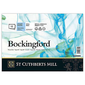 Bockingford Sulu Boya Defteri 300gr A4 CP Fine 12 Yaprak - St Cuthberts Mill