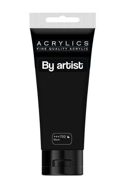 By Artist Akrilik Boya 200 Ml 702 Black - 1