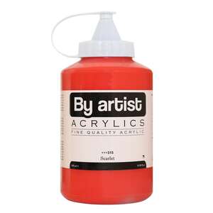 By Artist Akrilik Boya 500 Ml 315 Scarlet - By Artist