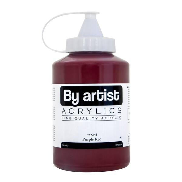 By Artist Akrilik Boya 500 Ml 348 Purple Red - 1