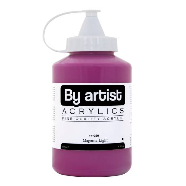 By Artist Akrilik Boya 500 Ml 369 Magenta Light - 1