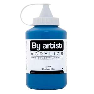 By Artist Akrilik Boya 500 Ml 535 Cerulean Blue - By Artist