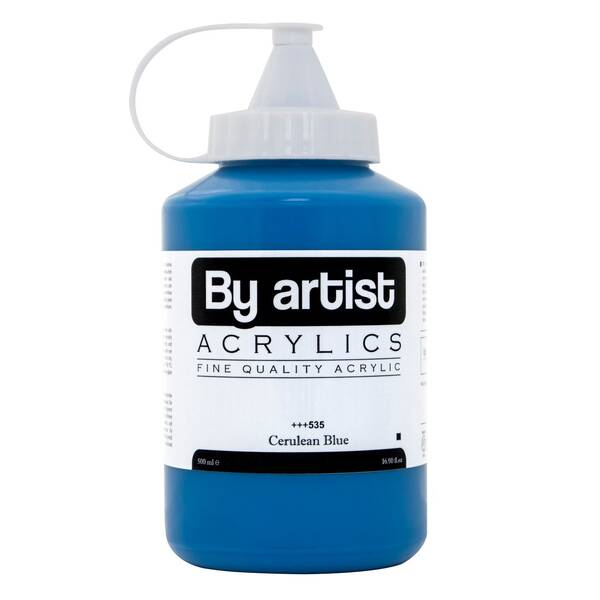 By Artist Akrilik Boya 500 Ml 535 Cerulean Blue - 1