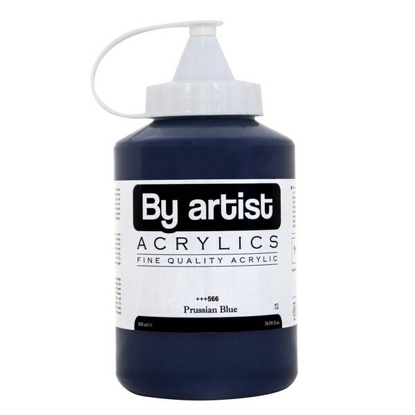 By Artist Akrilik Boya 500 Ml 566 Prussian Blue - 1