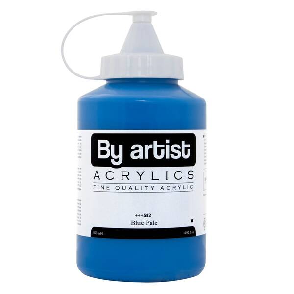 By Artist Akrilik Boya 500 Ml 582 Blue Pale - 1