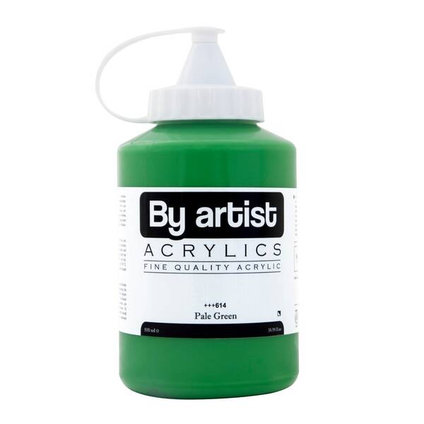 By Artist Akrilik Boya 500 Ml 614 Pale Green - 1