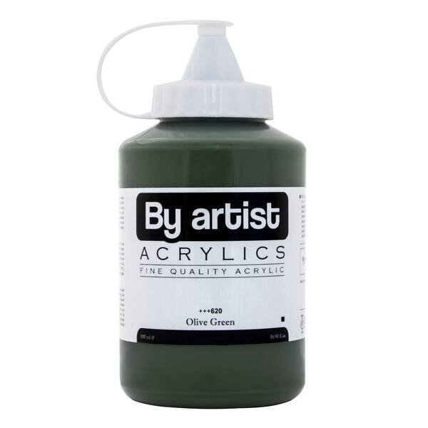 By Artist Akrilik Boya 500 Ml 620 Olive Green - 1