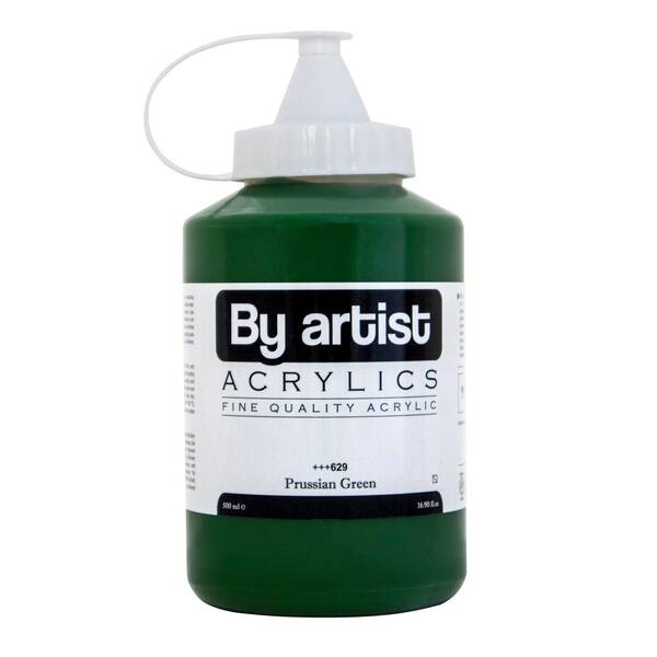 By Artist Akrilik Boya 500 Ml 629 Prussian Green - 1