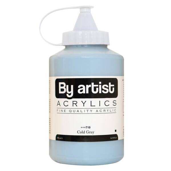 By Artist Akrilik Boya 500 Ml 710 Cold Gray - 1