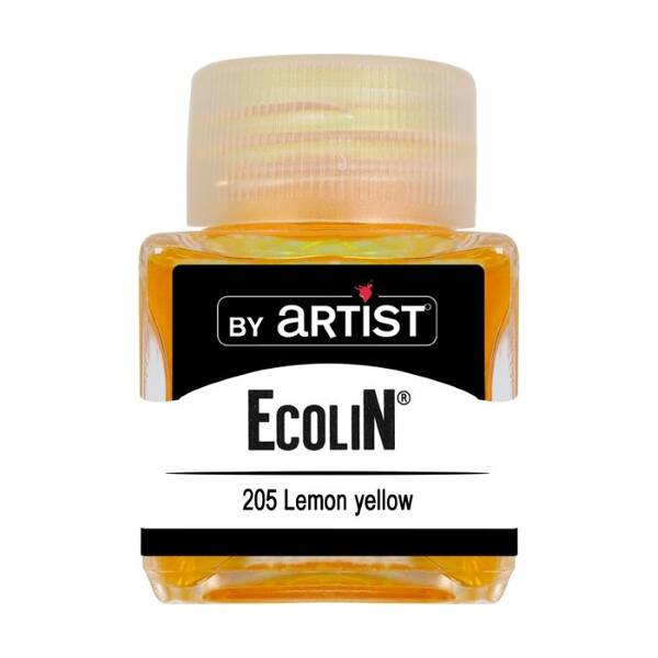 By Artist Ecolin 25 Ml 205 Lemon Yellow