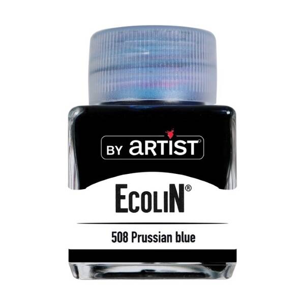 By Artist Ecolin 25 Ml 508 Prussian Blue