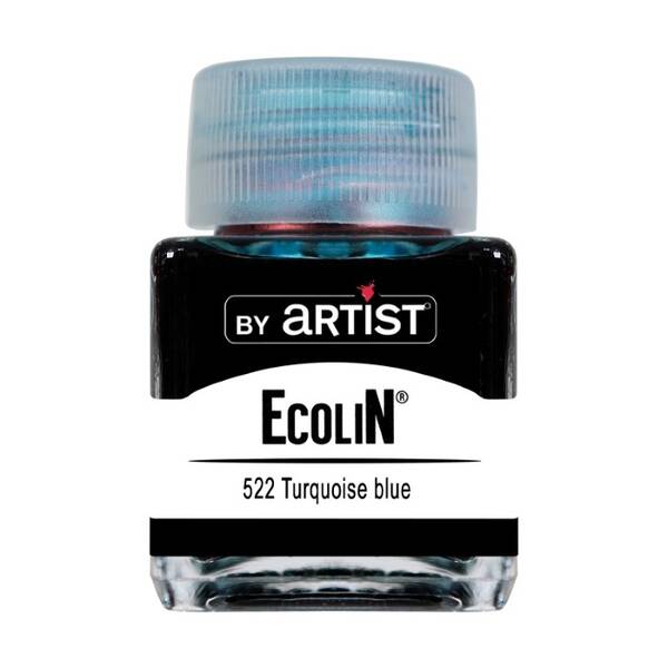 By Artist Ecolin 25 Ml 522 Turqouise Blue