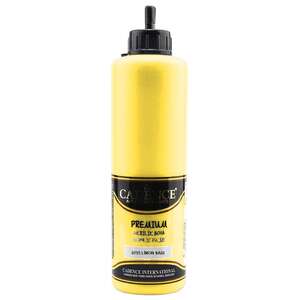 Cadence Akrilik Boya 500 Ml 0755 Limon Sarı - Cadence