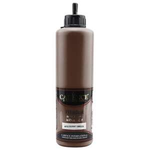 Cadence Akrilik Boya 500 Ml Burnt Umber - Cadence