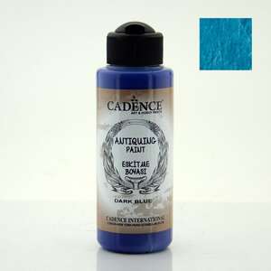 Cadence - Cadence Antiquing Eskitme Boyası 120ml Dark Blue